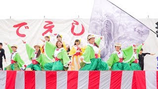 [4K] 播磨乃国☆よさこい衆 嵐華龍神　赤穂でえしょん祭り (中央)