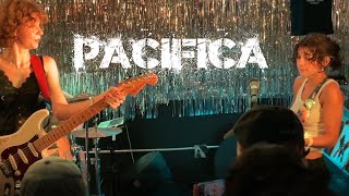 Pacifica perform "Hotel Bar" live in Los Angeles on Aug 28, 2024