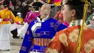 Amazing Mosuo Fire Dance at Lugu Lake