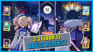 [2.3 ABYSS FLOOR 12 REQUEST] C6 Barbara Taser Build \u0026 C4 Kaeya Reverse Melt Team | Genshin Impact