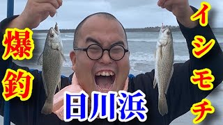 日川浜サーフで釣り！イシモチ爆釣！【神栖市PR大使】