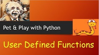 Python Tutorial - User Defined Functions - DIY -7