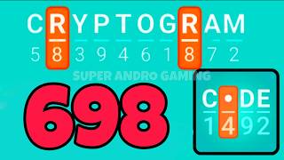 CRYPTOGRAM 698