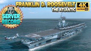 Aircraft Carrier Franklin D. Roosevelt: New server record damage - World of Warships