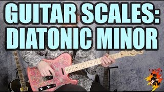 The Diatonic Scale: Minor (Beginner Guitar Lesson)