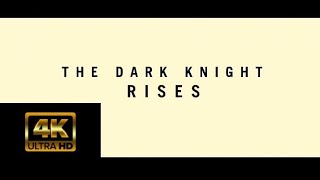 The Dark Knight Rises 4K Official Trailer HD