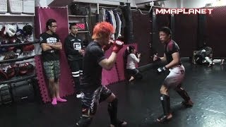 堀口恭司×田中路教のスパーリング動画 | Kyoji Horiguchi vs Michinori Tanaka Sparring