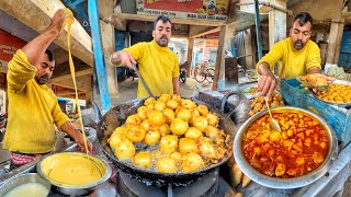 Cheapest Food Of India | Only Rs.10/- | Aloo Dum \u0026 7 Different Pakoda Available | Street Food India