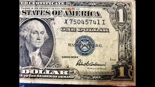 Rare Dollar Bills: 1935 Silver Certificate