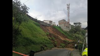 Deslizamiento de tierra en Manizales deja varias personas desaparecidas