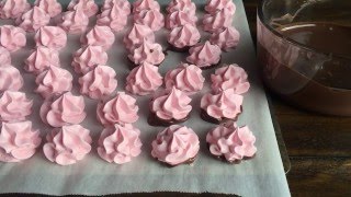 Strawberry Meringues