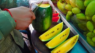 FRUIT NINJA of CAMBODIA - Amazing Fruits Cutting Skills (Compilation) - Cambodian Street Food