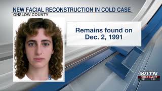 Onslow County Sheriff’s Office updates 1991 cold case with new facial reconstruction technology