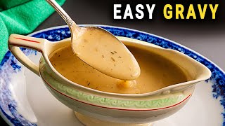 How to Make Gravy for Turkey without Drippings