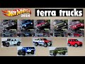 Hot Wheels Premium 2024 Terra Trucks | Datsun Pajero Hummer Jeep Land Cruiser