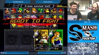 Smash@Stockton24 Winners Semis: Tygo (Fox) Vs. JP (Sheik)