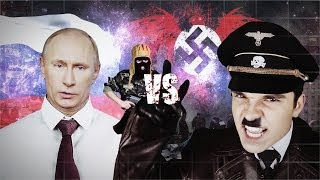 Неебический Рэп Баттл l Путин VS Гитлер