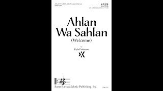 Ahlan Wa Sahlan (Welcome) (SATB, piano, opt. instruments) by Kyle Pederson - Score \u0026 Sound