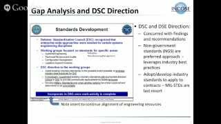 2015 Jan 21 - The Evolution of Systems Engineering Standards and Practices (Live Streaming Version)