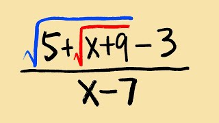 a nested square root problem that gave calculus students trouble