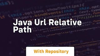 java url relative path