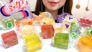 ASMR ミックスゼリーを食べる| 咀嚼音 eatingsounds mukbang