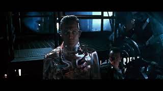 Liquid Metal T1000 Beats Kills Terminator - Terminator 2 Judgement Day (1991) Movie Clip 4K HD Scene