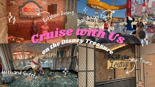 Cruise with Us | Onboard the Disney Treasure - Part 1