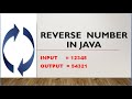 Reverse A Number In Java