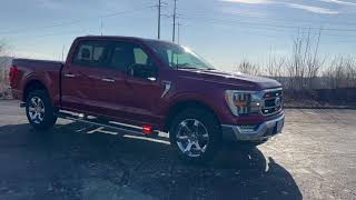 2022 Ford F150 XLT for a Fire Chief featuring Federal Signal Pathfinder light/siren system