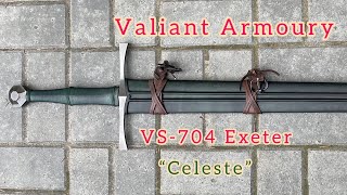 Valiant Armoury - VS-704 Exeter “Celeste” - Sword Review