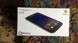 Q mobile Noir A10 Latest Mobile 2012 with Android 4.0.4 Unboxing \u0026 Review (urdu)