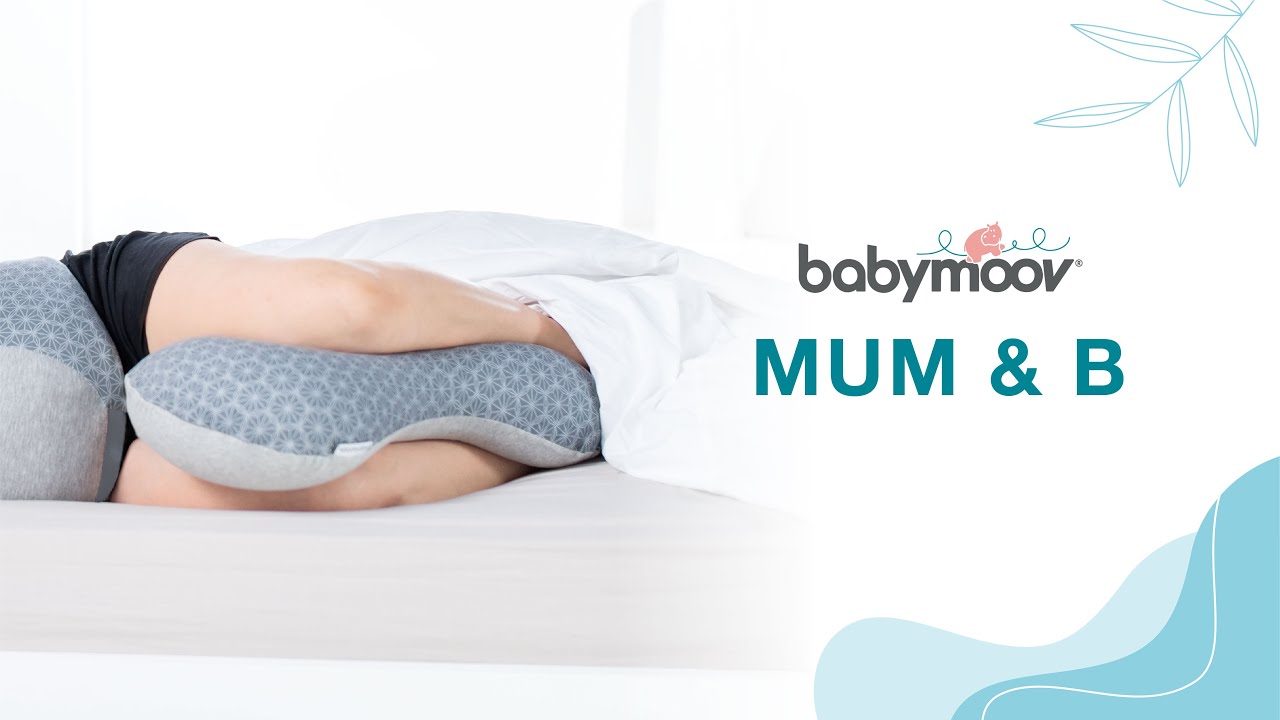 Babymoov Mum & B Maternity Pillow - Top Comfort During Pregnancy - YouTube