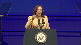 VP Harris speaks in Florida, rejects DeSantis' black history curriculum discussion