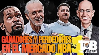 NBA CIERRE DE MERCADO. GANADORES Y PERDEDORES: LUKA DONCIC, LAKERS, KEVIN DURANT, PAT RILEY...