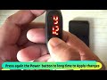 how to set date and time in digital watch led digital watch time setting easy setup 60 sec