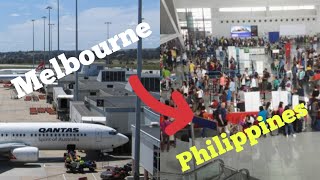 Melbourne International Airport to Manila International Airport Philippines