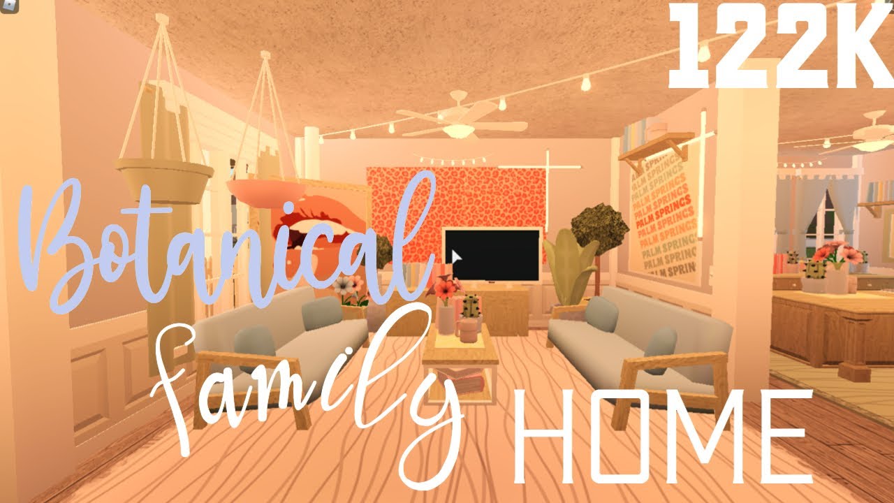 Bloxburg Botanical Family House House Build Youtube