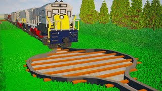 Top 10 Realistic TRAIN ACCIDENTS part 2 - Teardown #723