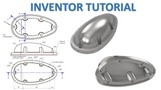 Inventor Tutorial #279 | 3D Model Design Basic Beginners