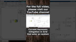 Current Harmonic mitigation in Grid tied solar pv system