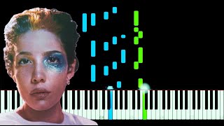 Halsey - Forever ... (is a long time) Piano Tutorial