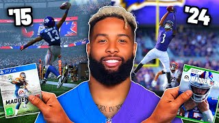 Scoring a CRAZY Touchdown with Odell in Every Madden!