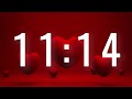 20 minute valentine s day timer with acoustic music ❤️ romantic countdown