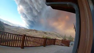 Zeitraffervideo zeigt Waldbrand in Colorado