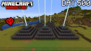 I Made 5 Netherite Beacons in Minecraft Hardcore #13