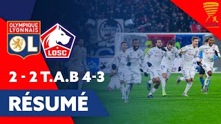 Résumé OL - Lille | 1/2 Finale Coupe de la Ligue | Olympique Lyonnais