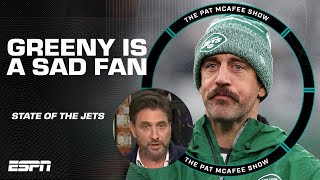 Aaron Rodgers, Zach Wilson and the Jets' QB play make Greeny a sad fan 😩 | The Pat McAfee Show