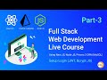 Part 3 🚀 Full Stack Web Development (Node.js Authentication with JWT , cookie and bcrypt JS )