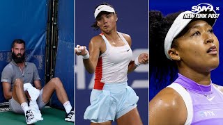 US Open: Benoit Paire's bizarre finish, Naomi Osaka and Emma Raducanu eliminated | NY Post Sports